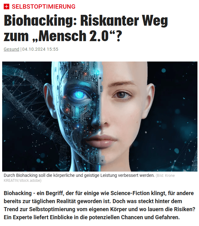 Krone Biohacking